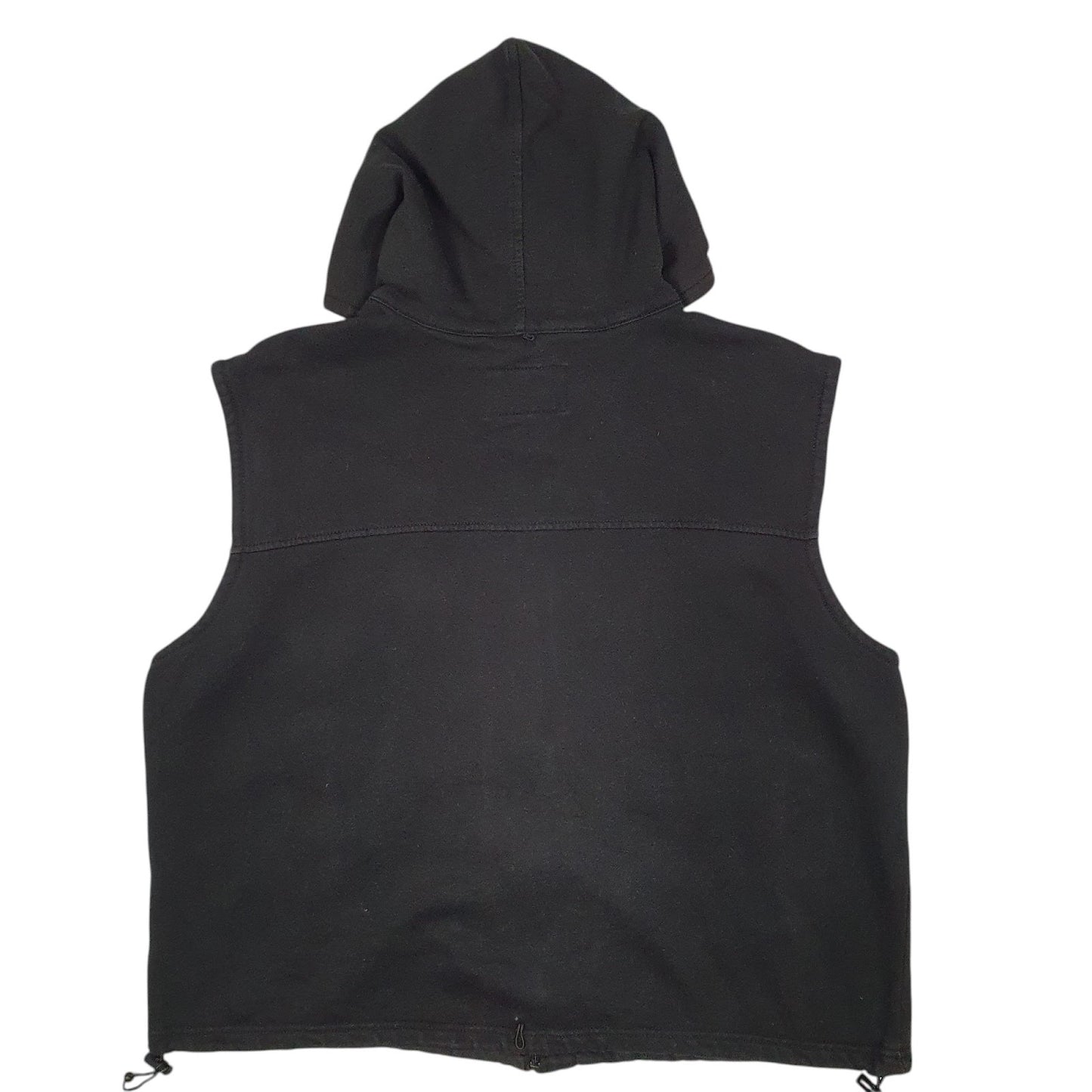 Mens Black Harley Davidson Hoodie Gilet Jumper