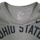 Mens Grey Nike Ohio State Buckeyes Sweatshirt Hoodie T Shirt