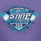 Mens Purple Fruit Of The Loom Eastern Iowa Championships  T Shirt