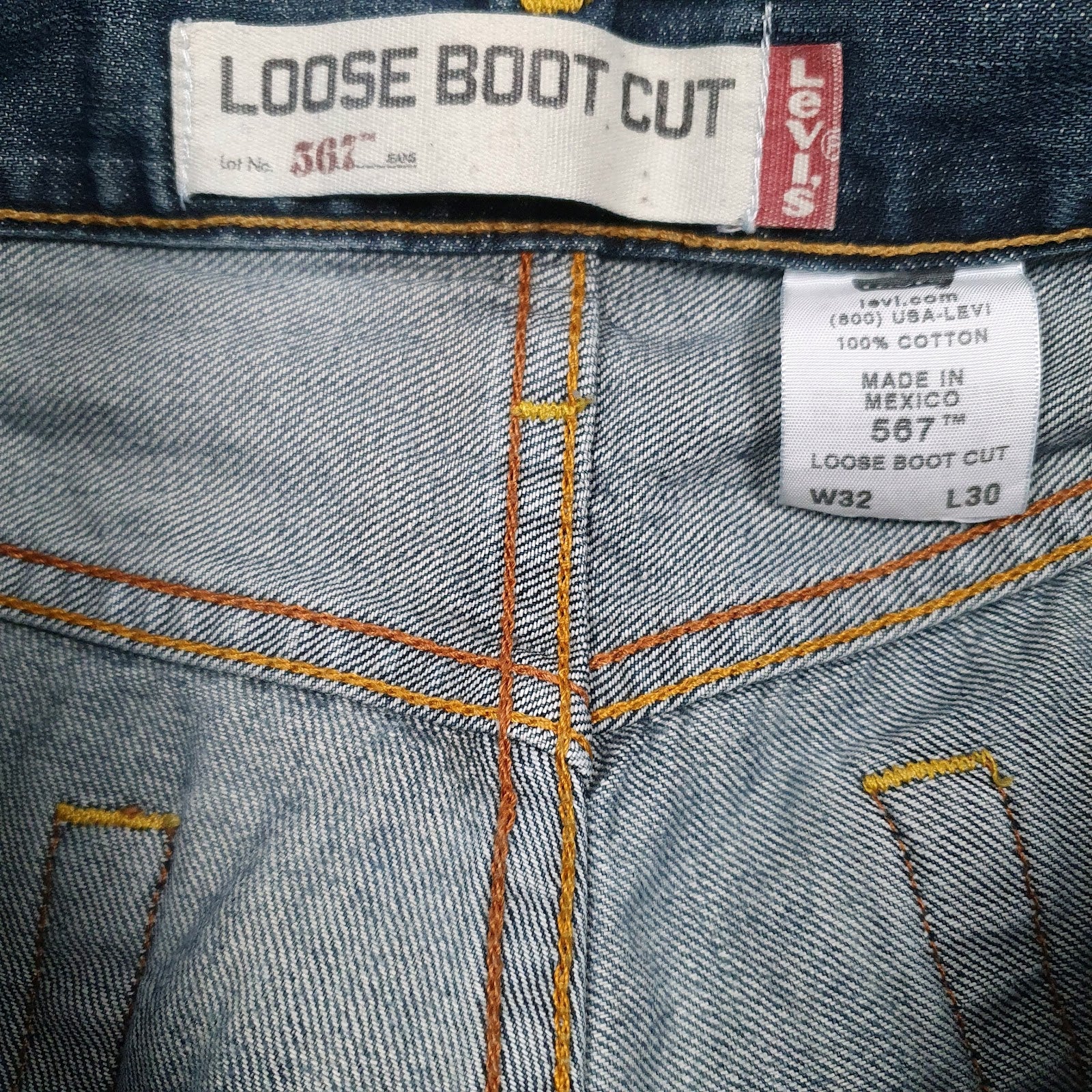 Mens Blue Levis   Jeans
