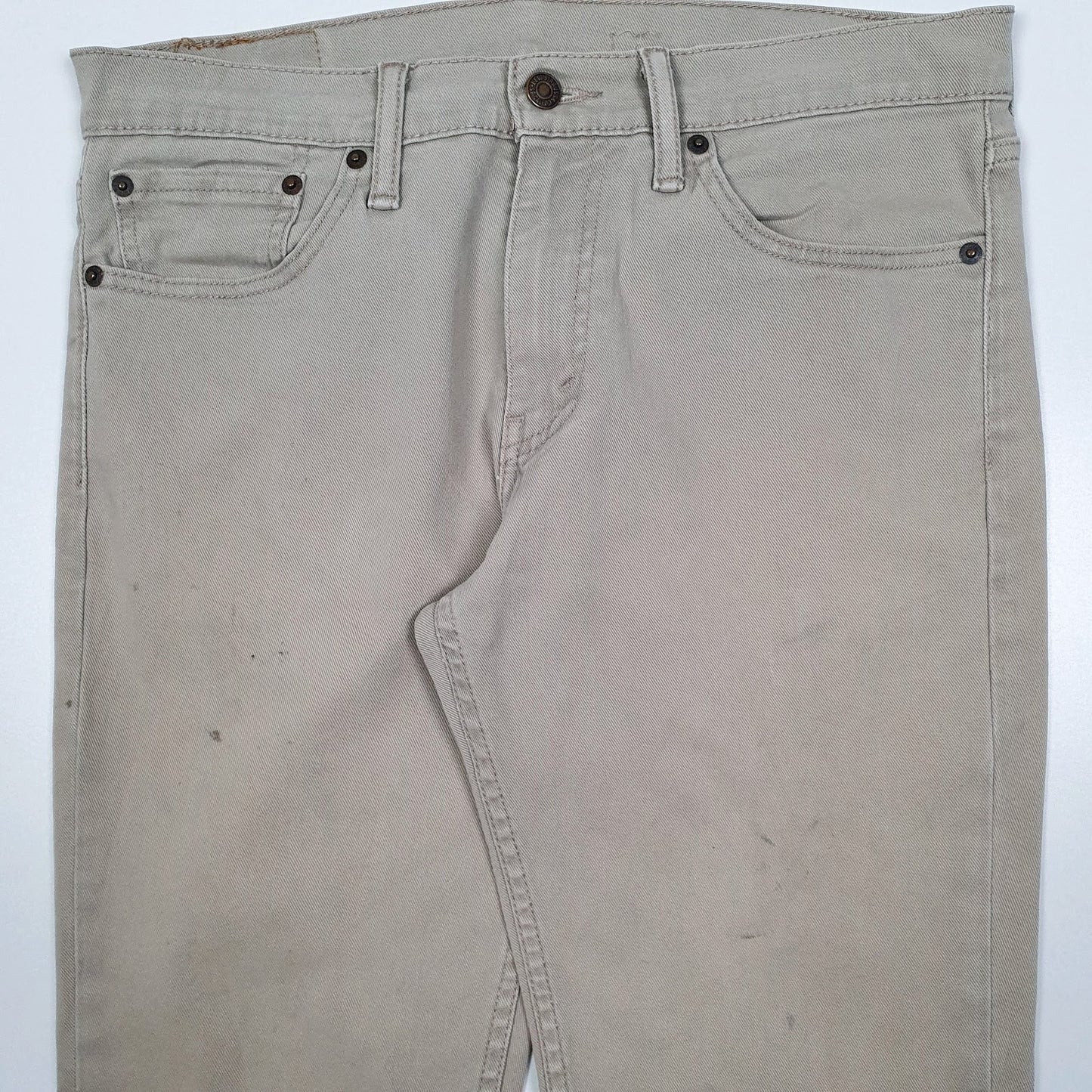 Mens Beige Levis 511  Trousers