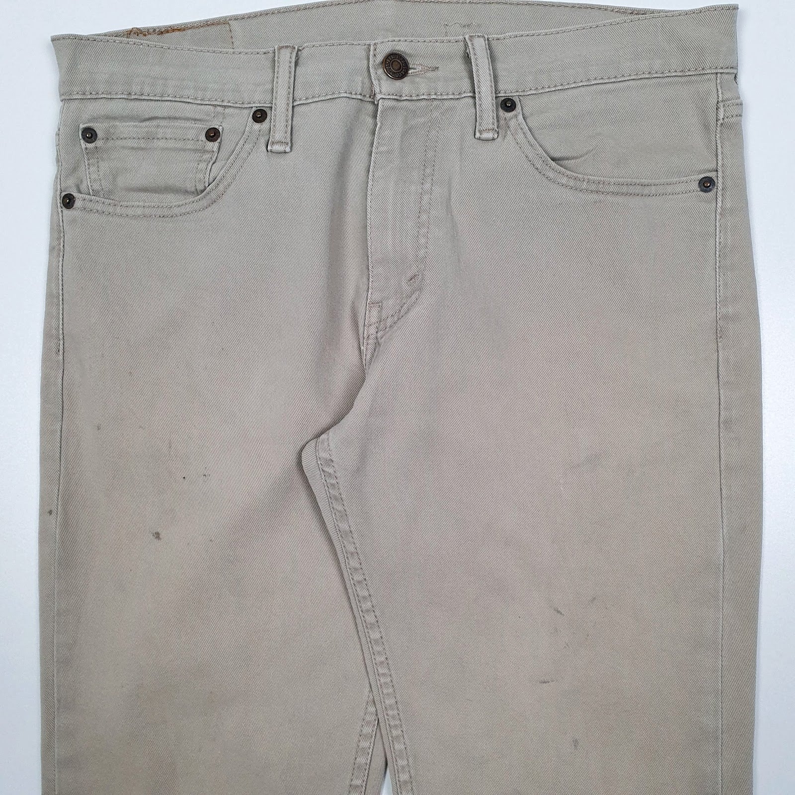 Mens Beige Levis 511  Trousers