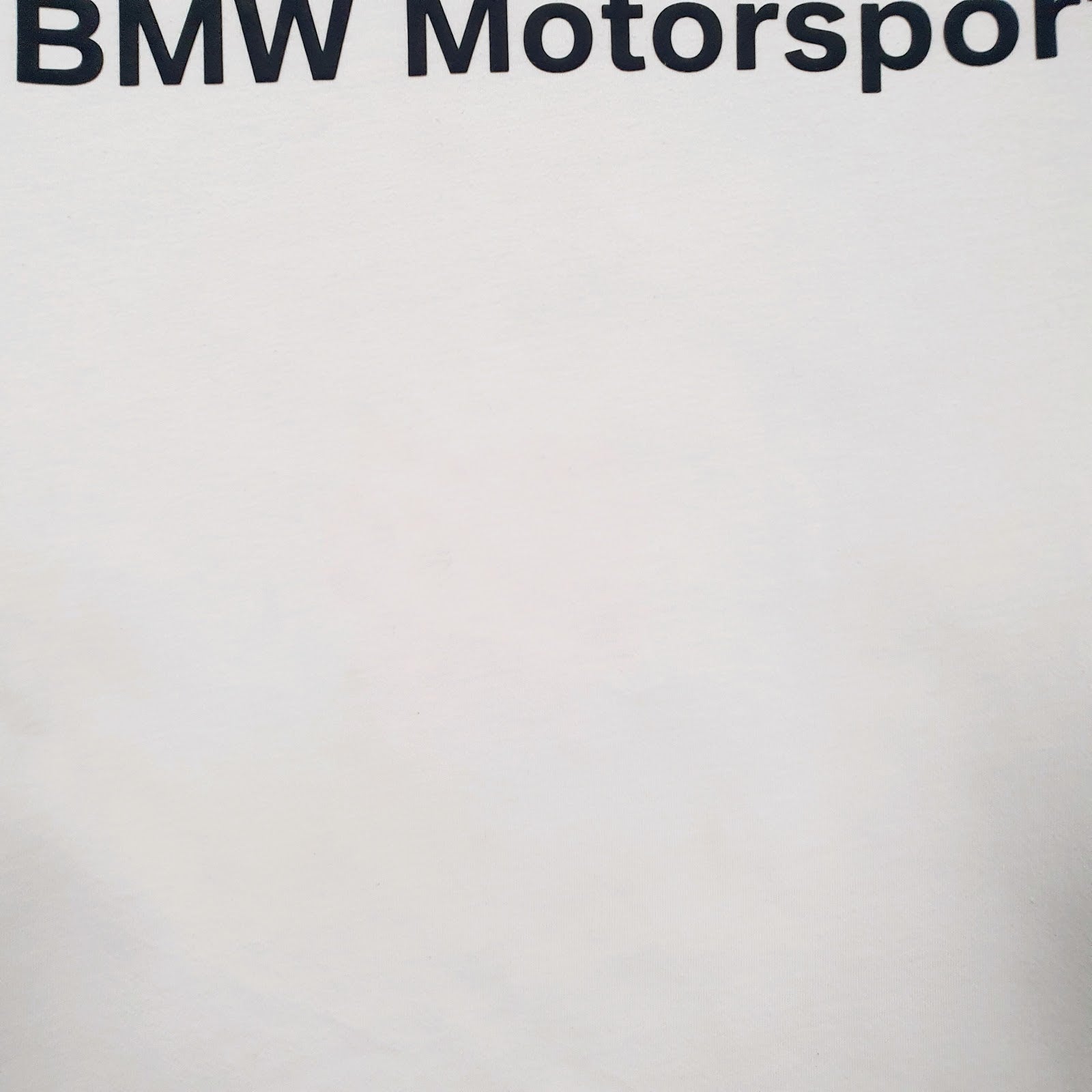 Mens White Puma BMW Motorsport Crewneck Jumper