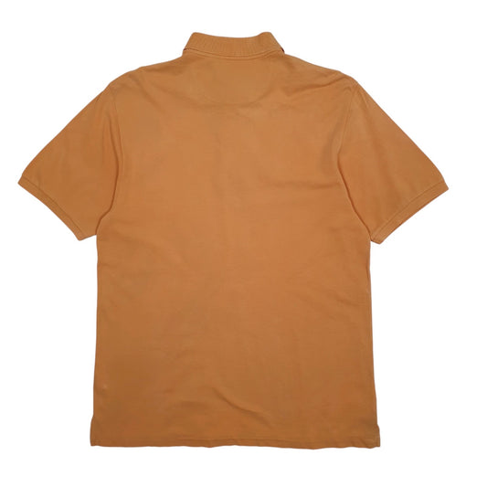 Mens Orange Arrow   Polo Shirt
