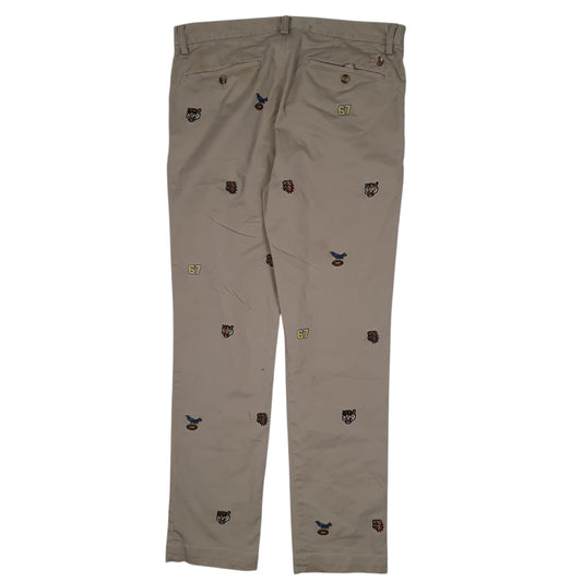 Mens Beige Polo Ralph Lauren   Trousers