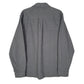 Mens Grey Eddie Bauer Thick Chamois  Shirt