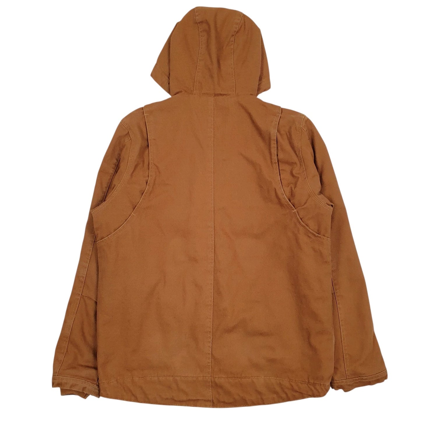 Mens Brown Wrangler Sherpa Lined  Coat