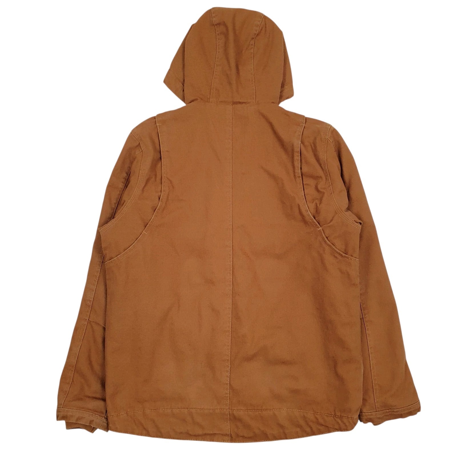 Mens Brown Wrangler Sherpa Lined  Coat