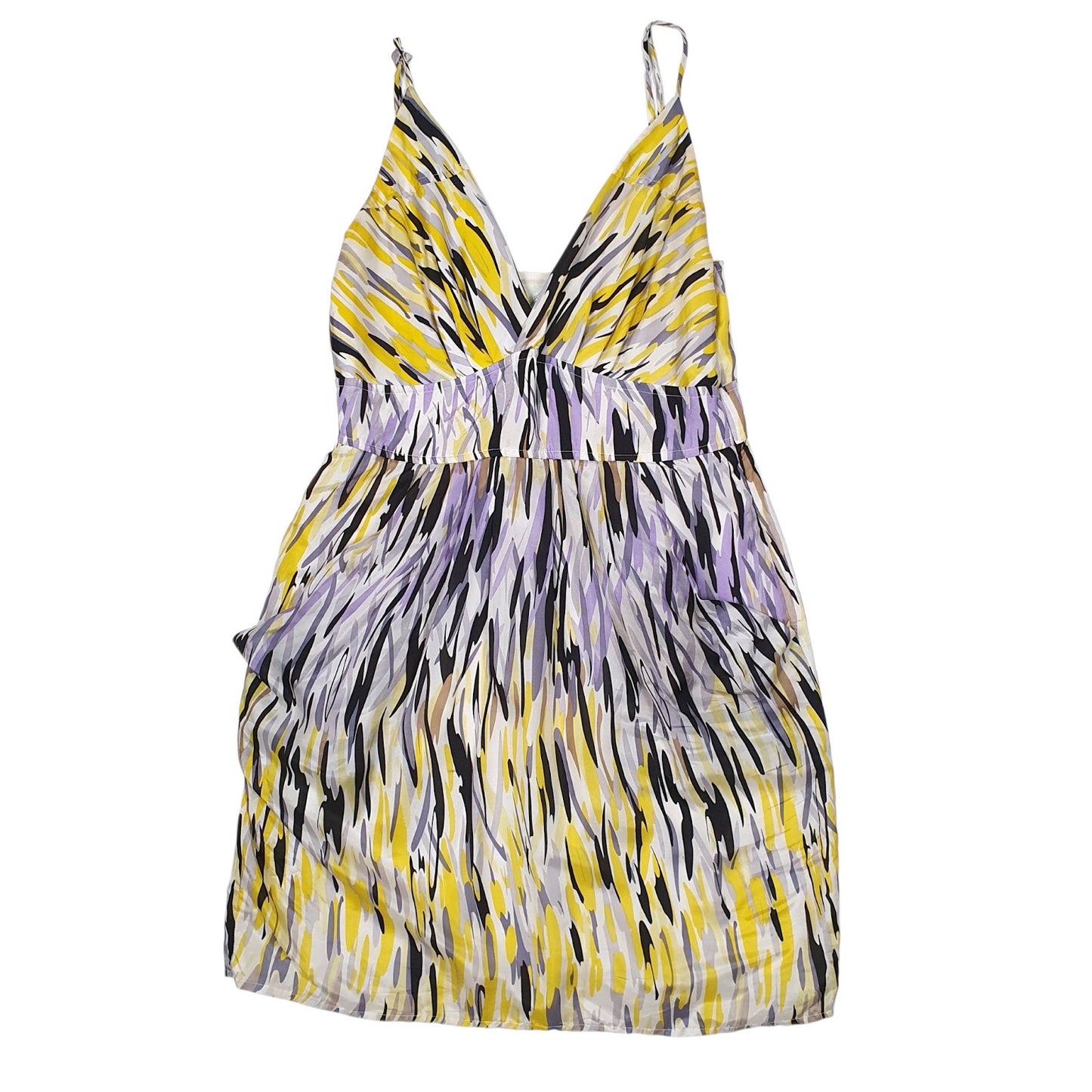 Womens Yellow Haven  Sleeveless Dress