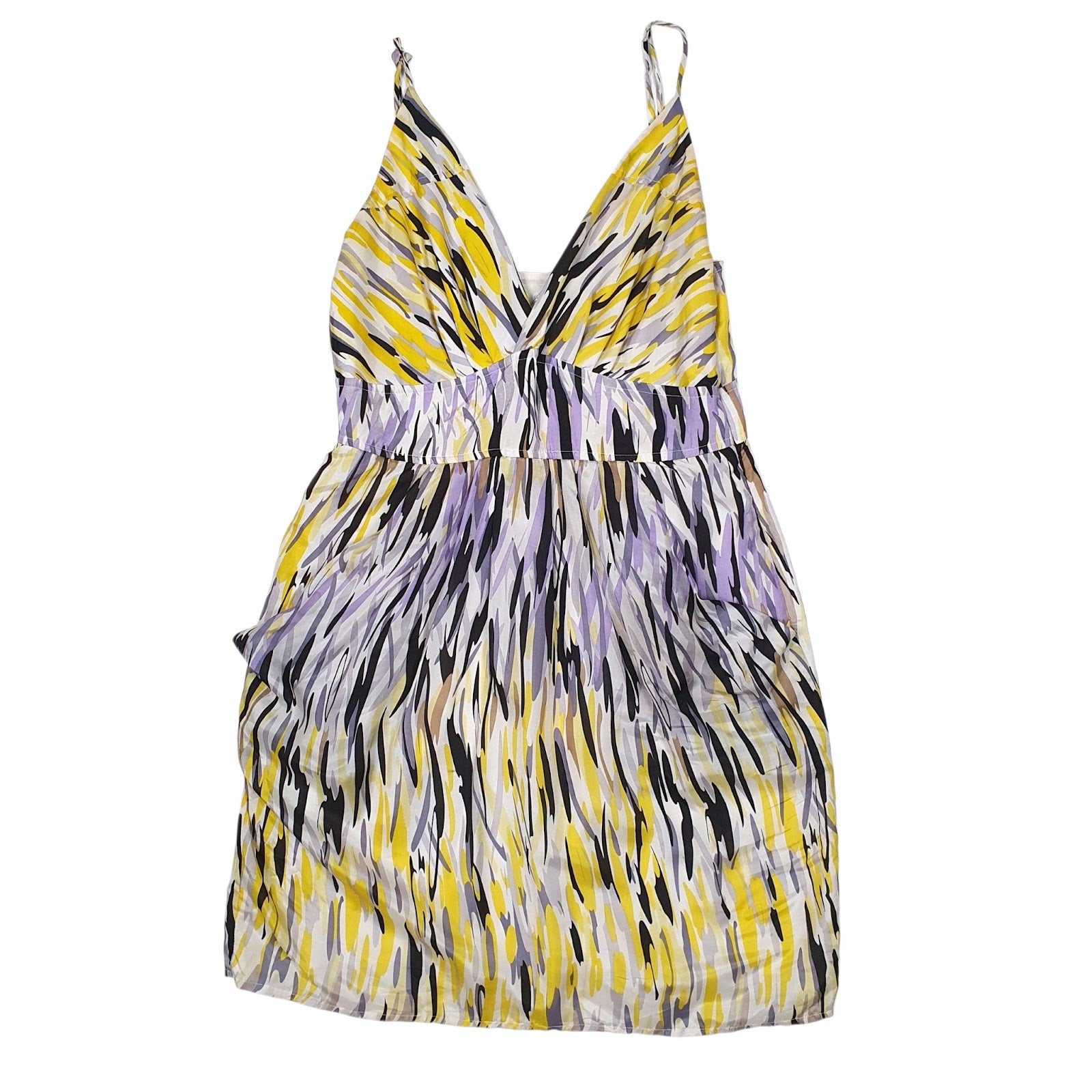 Womens Yellow Haven  Sleeveless Dress