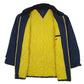 Mens Navy Tommy Hilfiger Tommy Jeans Full Zip Coat