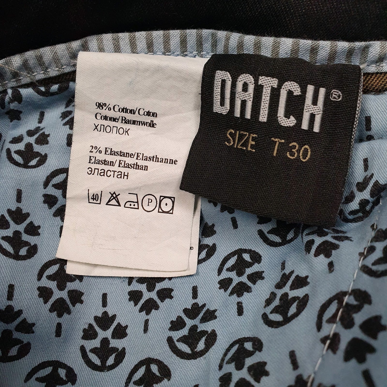 Womens Blue Datch   Jeans