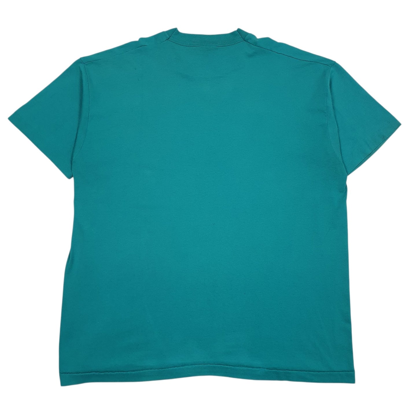 Mens Blue Fruit Of The Loom Vintage 90s Made In USA Single Stitch Boys Boyscouts  T Shirt