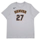 Mens Grey Nike NBA Denver Murray Short Sleeve T Shirt