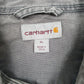 Mens Grey Carhartt Workwear Blanket Lined  Coat