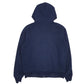 Mens Navy Tommy Hilfiger Spellout Fleece Lined Full Zip Jumper
