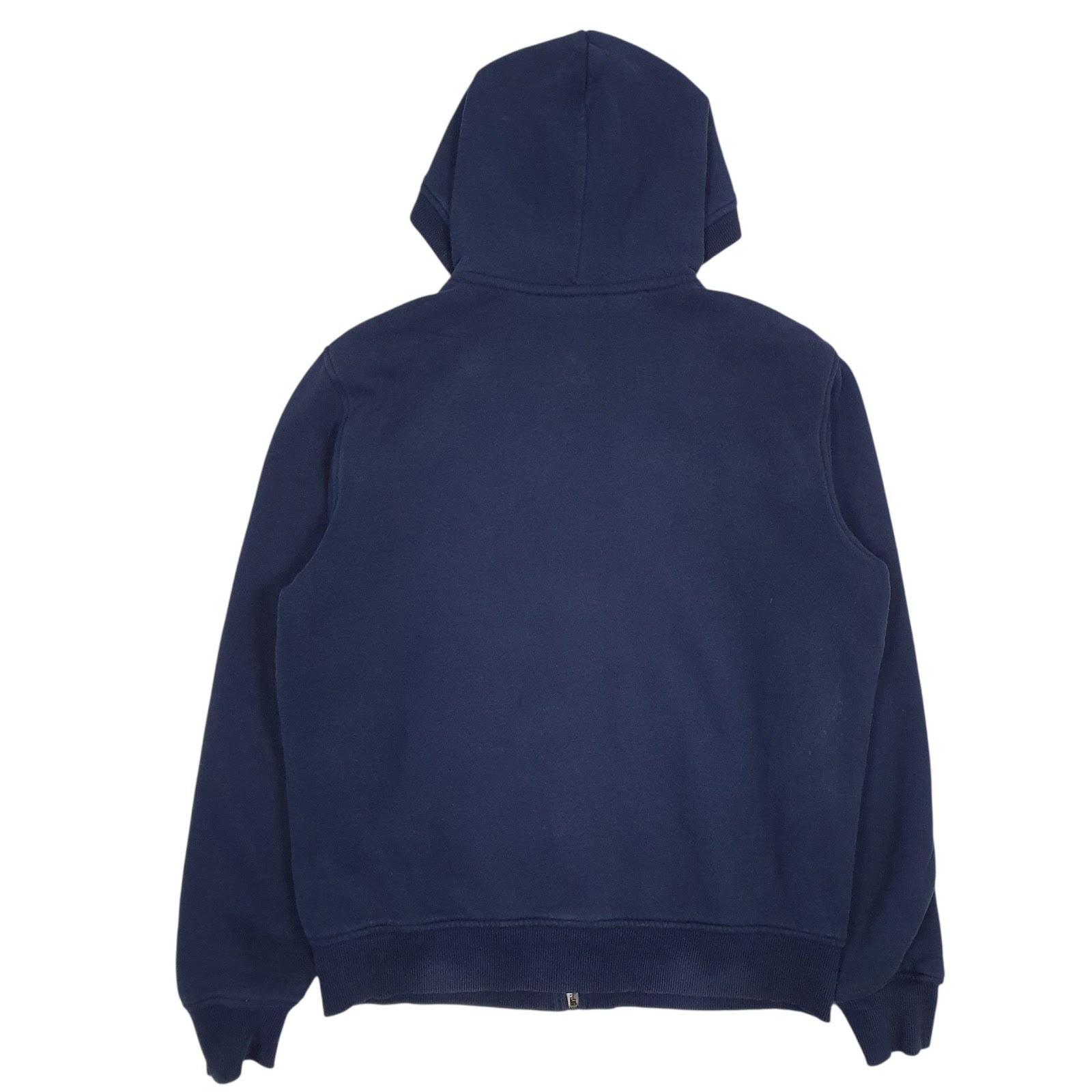 Mens Navy Tommy Hilfiger Spellout Fleece Lined Full Zip Jumper