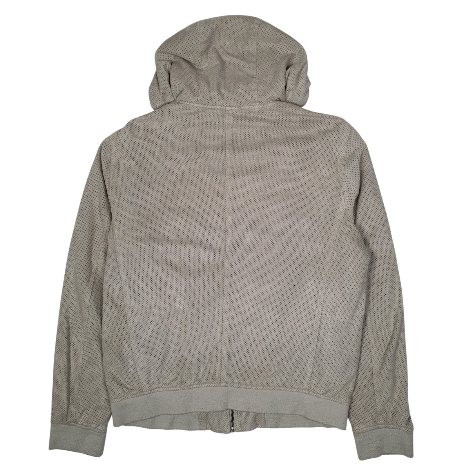 Mens Grey Levis Mesh Hoodie  Coat