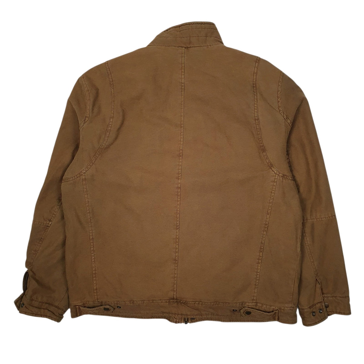 Mens Brown Levis Workwear Military  Coat