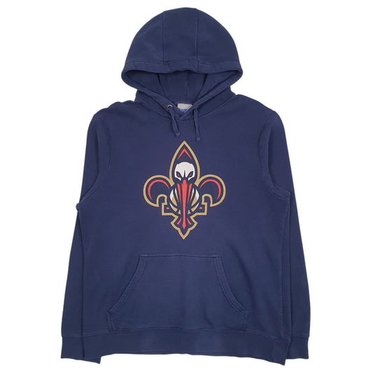 Mens Navy NBA New Orleans Pelicans Hoodie Jumper