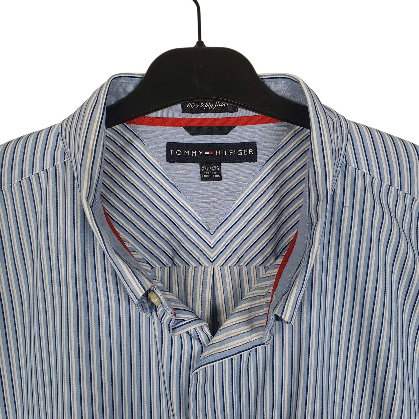 Mens Blue Tommy Hilfiger   Shirt