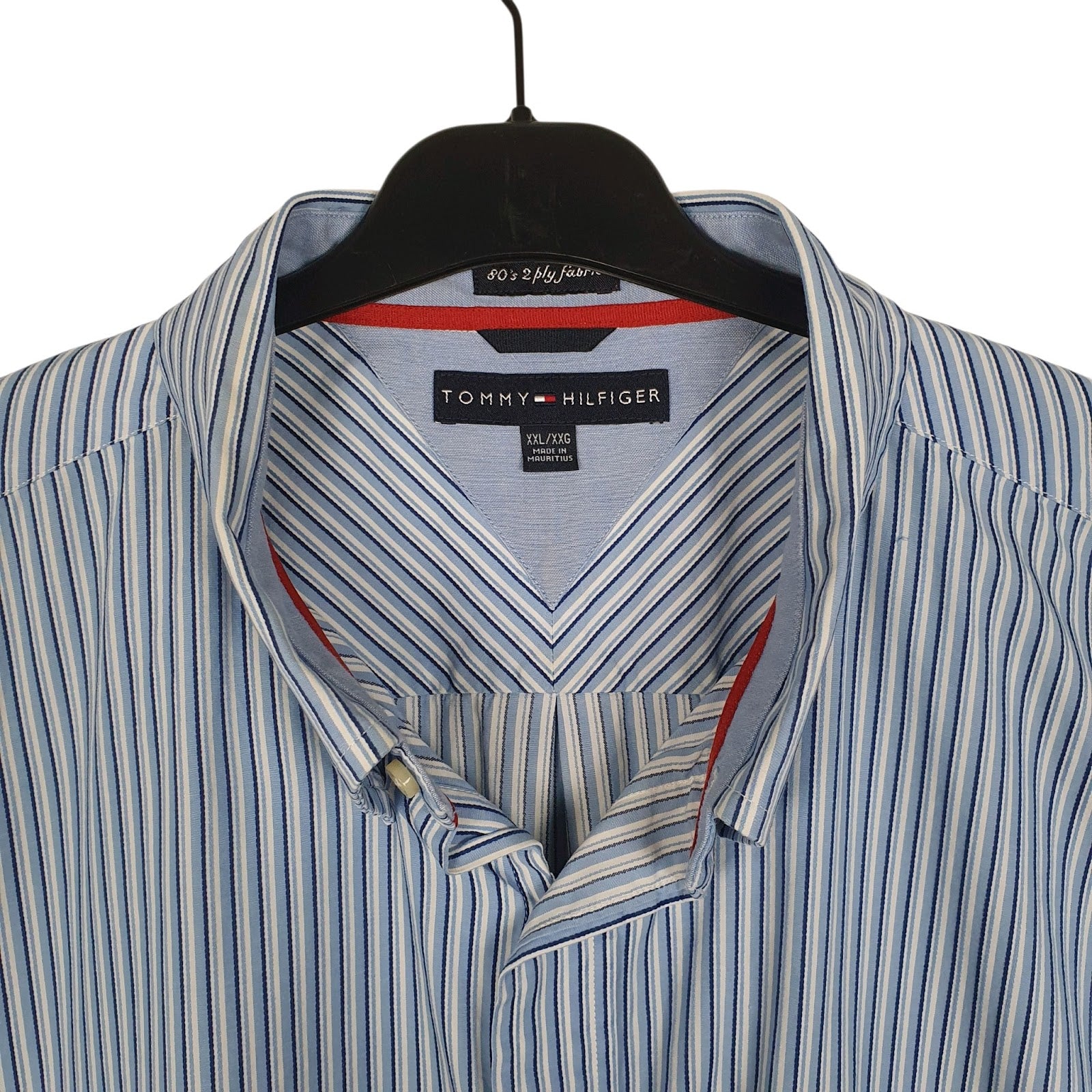 Mens Blue Tommy Hilfiger   Shirt