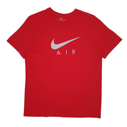Mens Red Nike  Short Sleeve T Shirt