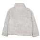 Womens White Tommy Hilfiger Sherpa Fleece Fluffy Hoodie Coat