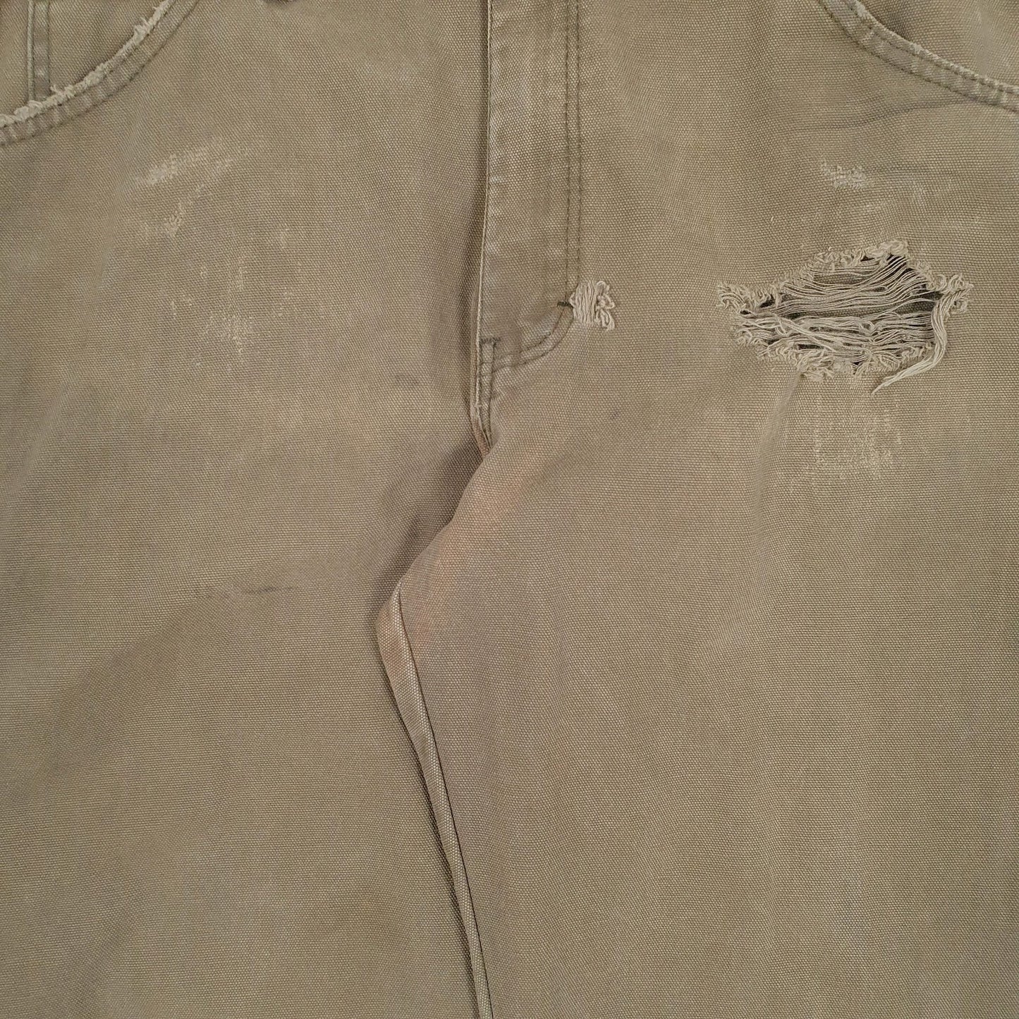 Mens Green Dickies Workwear  Trousers