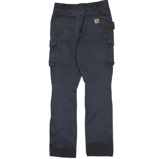 Mens Black Carhartt Padded Knee Hoodie Trousers