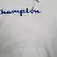 Mens White Champion  Hoodie Jumper