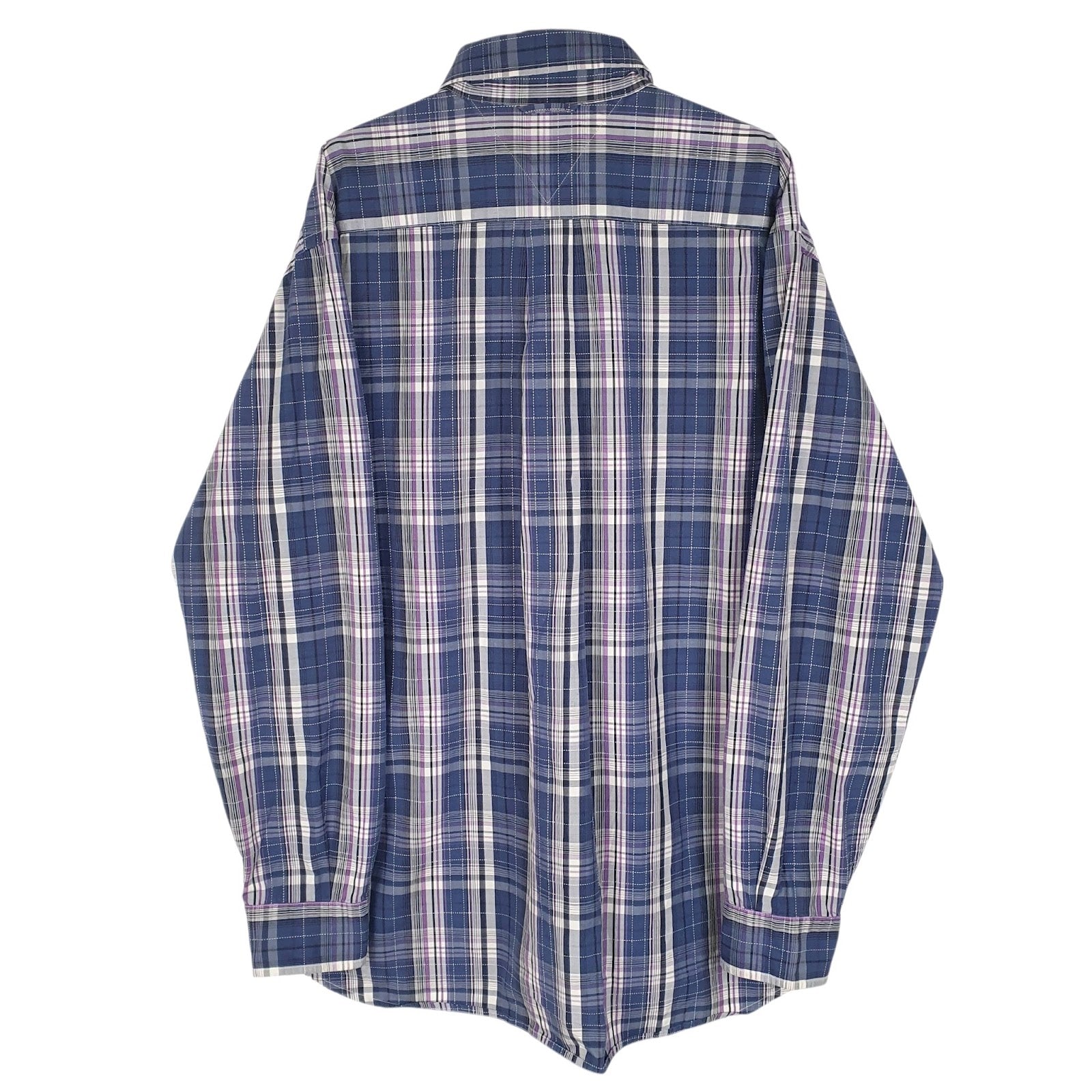 Mens Blue Tommy Hilfiger   Shirt