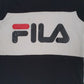 Mens Black Fila Spellout  T Shirt