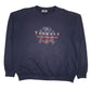 Mens Navy Lee Vintage 90s MLB New York Yankees 1999 World Series Crewneck Jumper