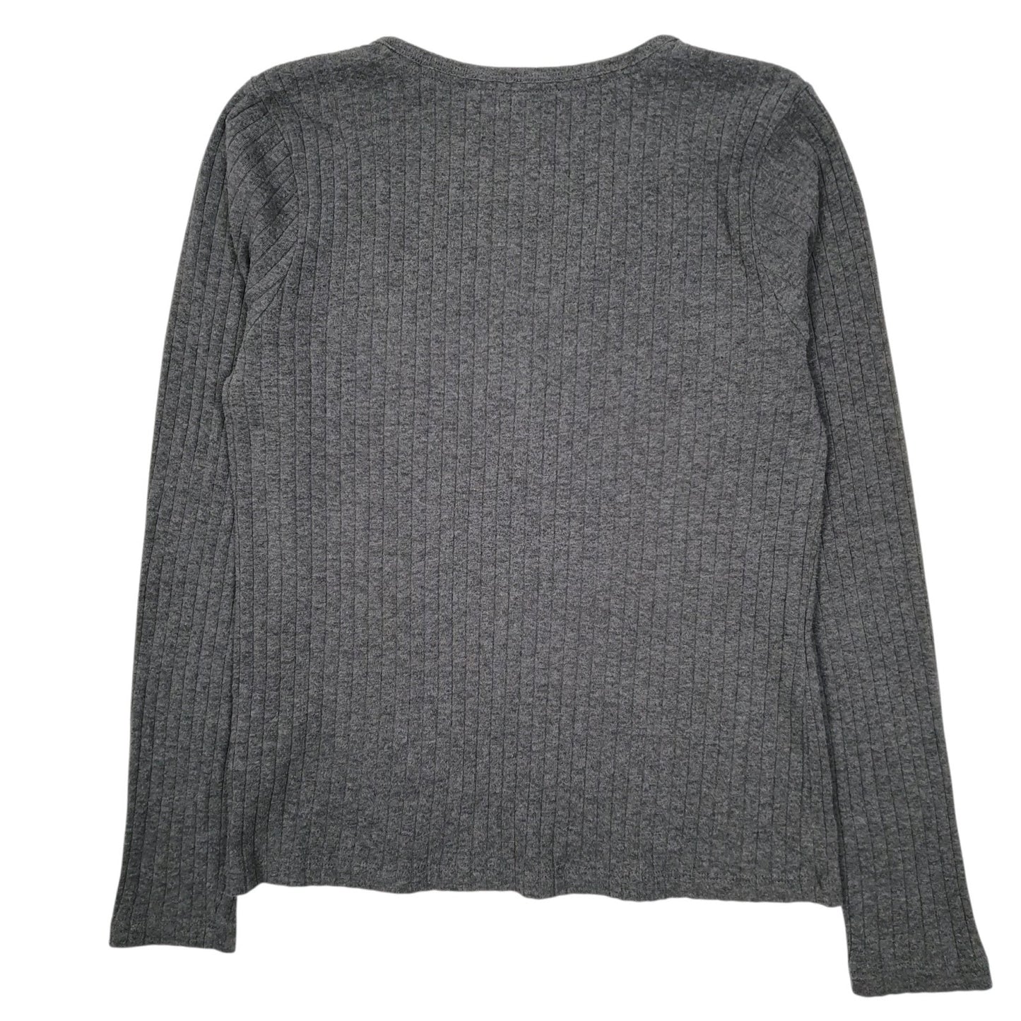 Womens Grey U.S. POLO ASSN. Cardigan V Neck Jumper