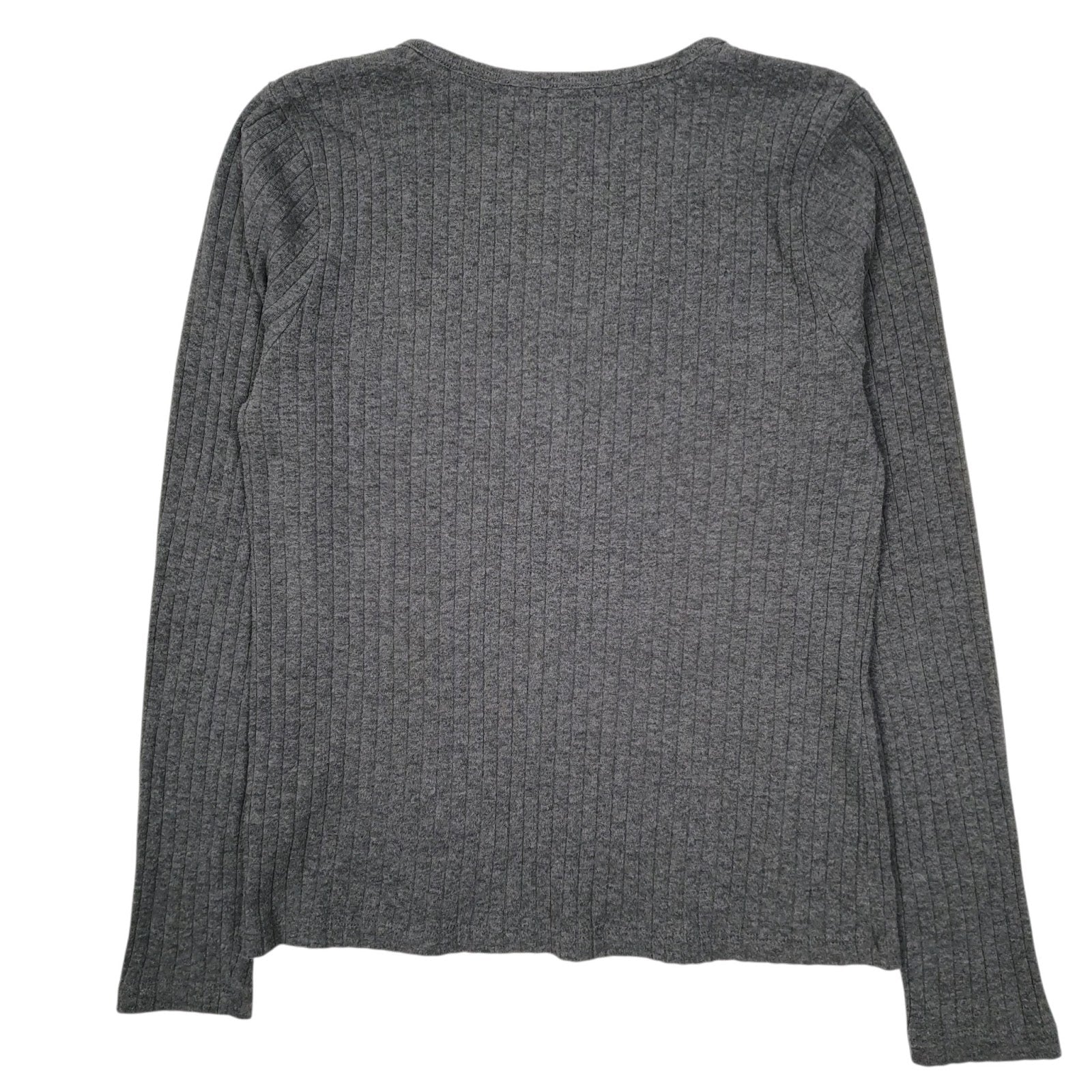 Womens Grey U.S. POLO ASSN. Cardigan V Neck Jumper