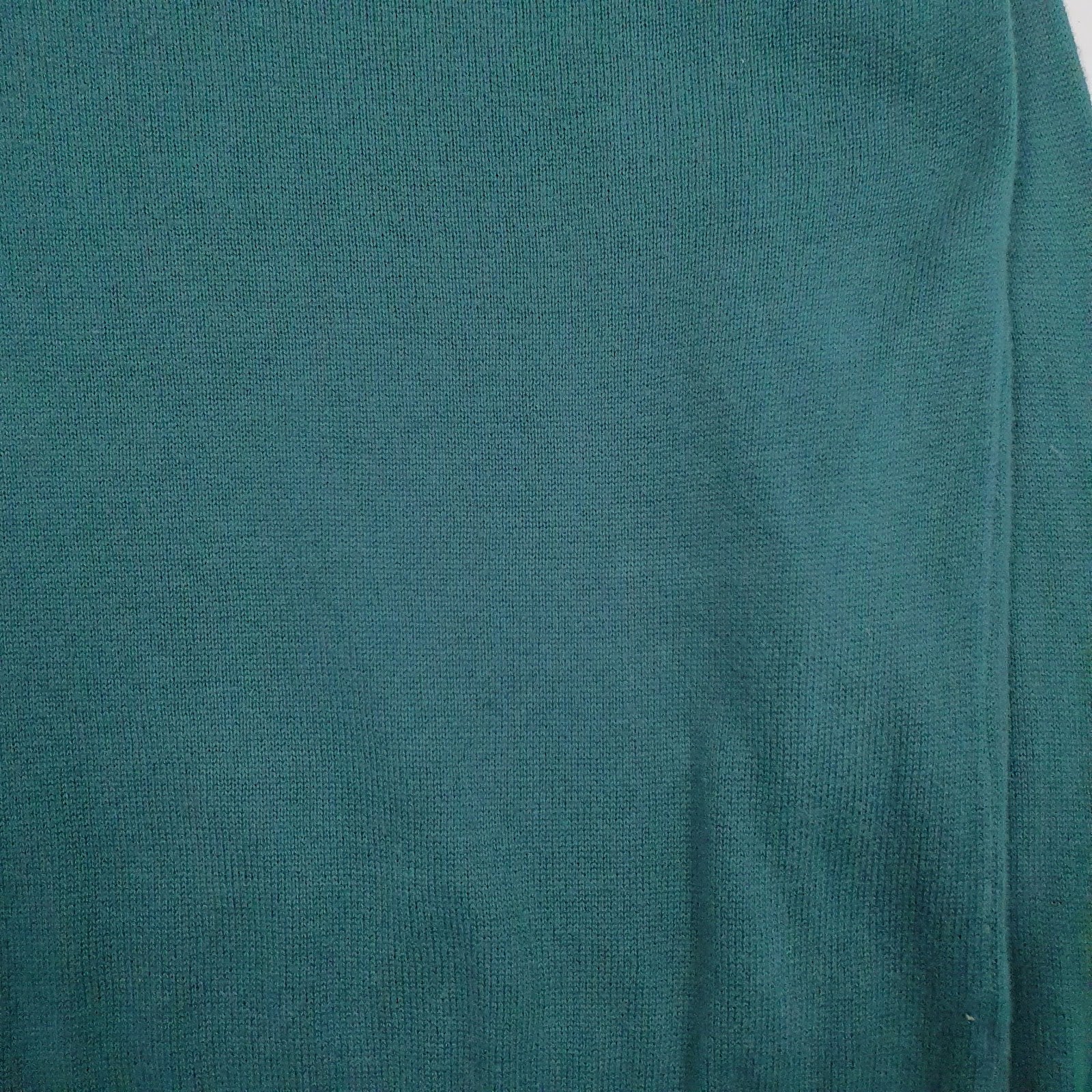 Womens Green Place Lightweight V Neck Jumper