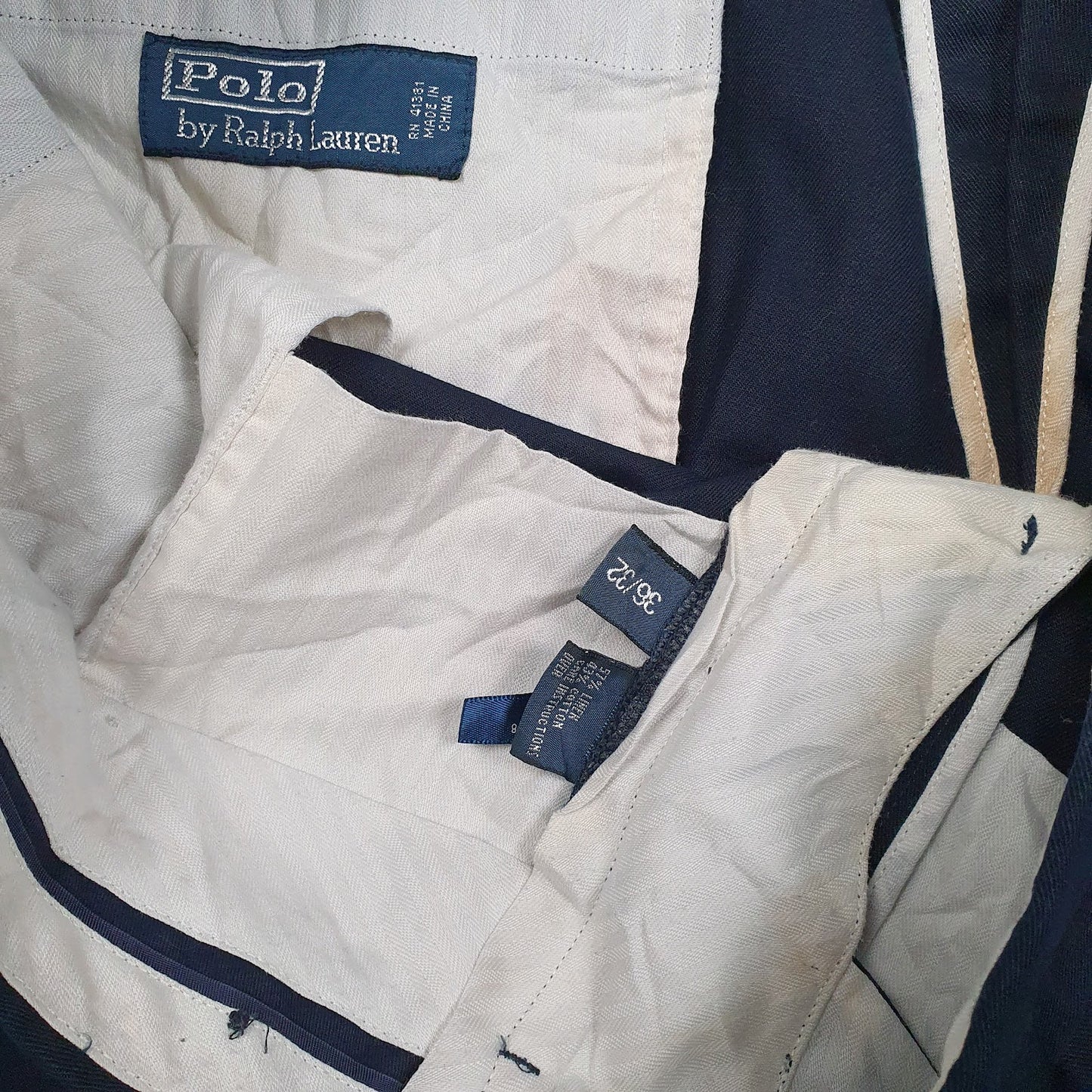 Mens Navy Polo Ralph Lauren   Trousers