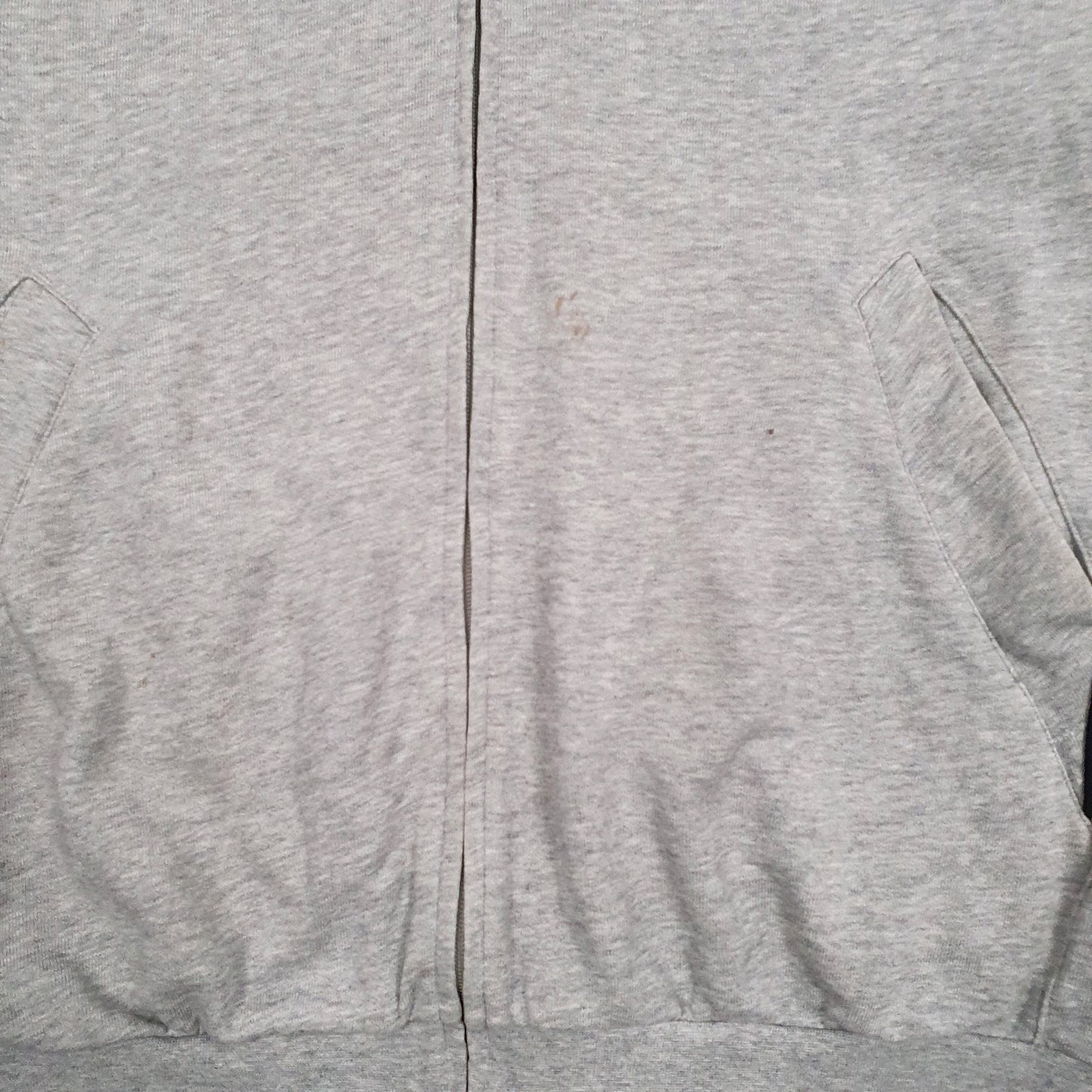 Mens Grey Champion  Full Zip Jumper