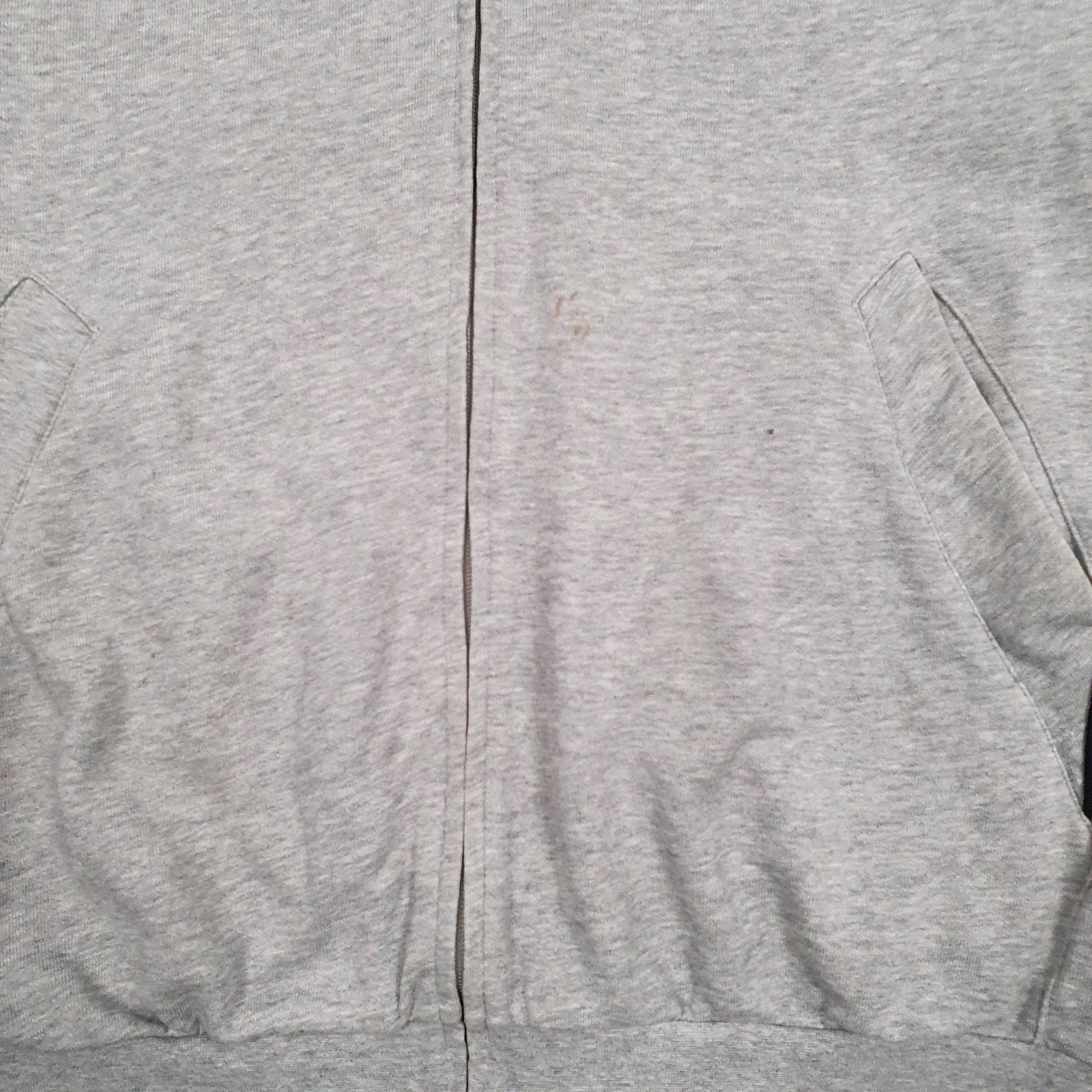 Mens Grey Champion  Full Zip Jumper