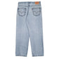 Mens Blue Levis Distressed  Jeans