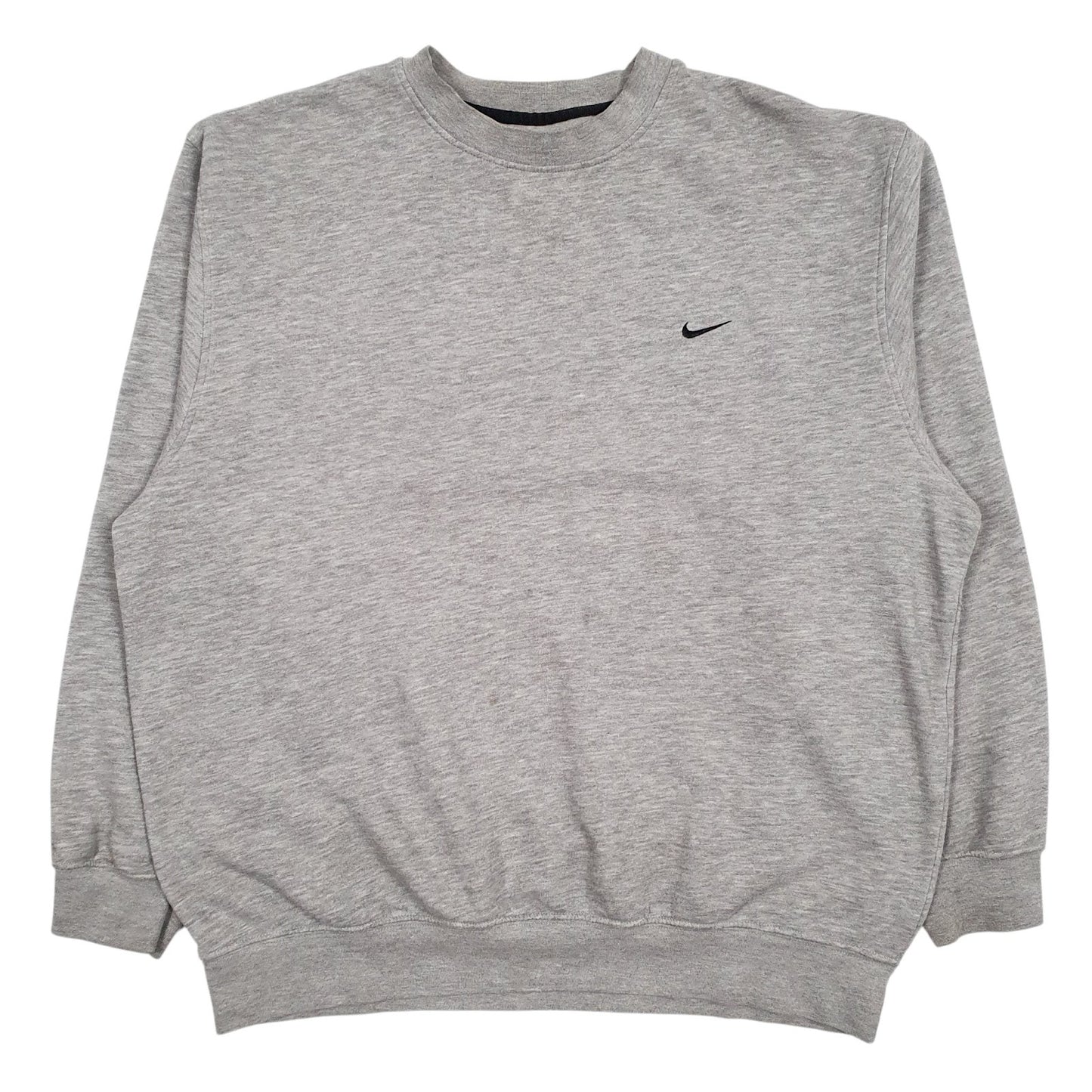 Mens Grey Nike Vintage 00s Crewneck Jumper
