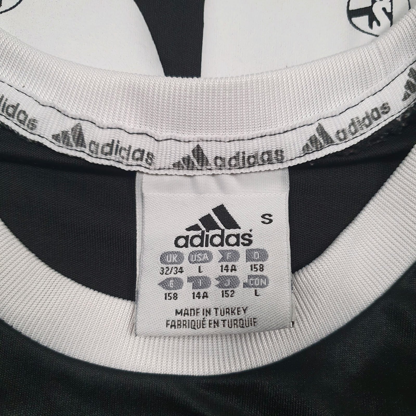 Mens Black Adidas Schalke 04 Bundesliga Climacool  T Shirt