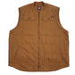 Mens Brown Wrangler Workwear Padded  Coat