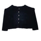 Womens Black Unbranded Baggy Oversized Cardigan Jumper