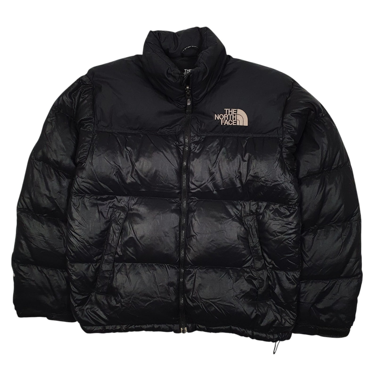 Mens Black The North Face Nuptse  Coat