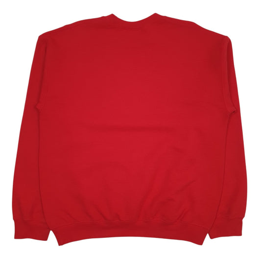 Mens Red Unbranded  Crewneck Jumper
