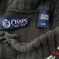 Mens Grey Chaps Knit Quarter Zip Jumper