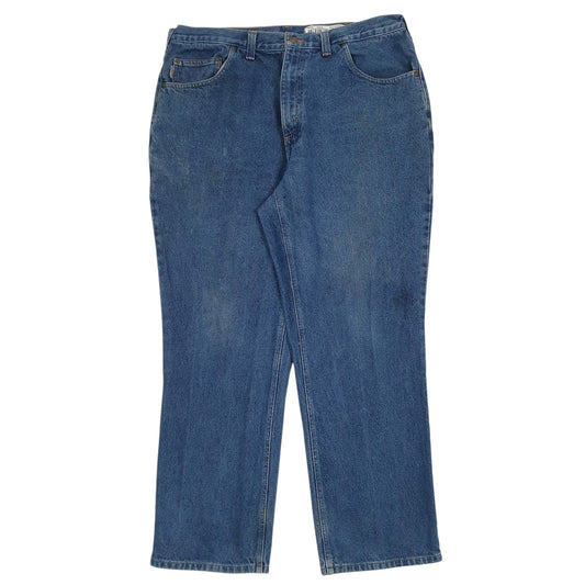 Mens Blue Carhartt Workwear Casual JeansW38 L30