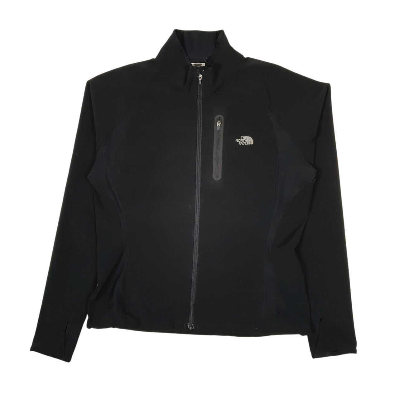 Womens Black The North Face Flight Series Apex Running Hoodie Coat